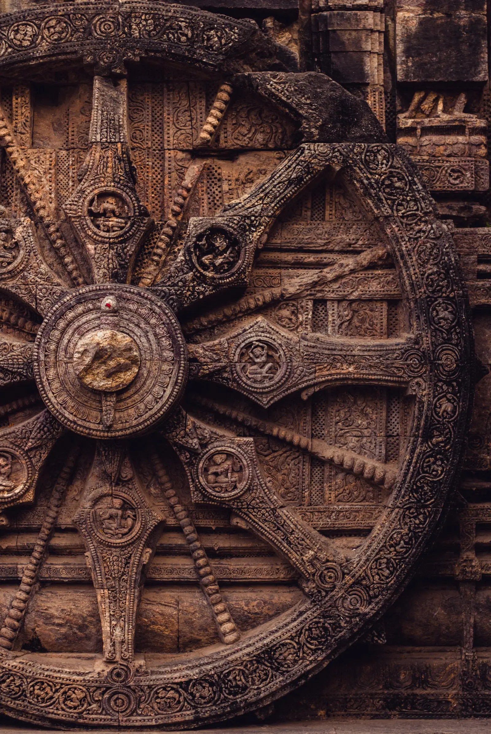 Sun Temple Wheel — Konark — UNESCO